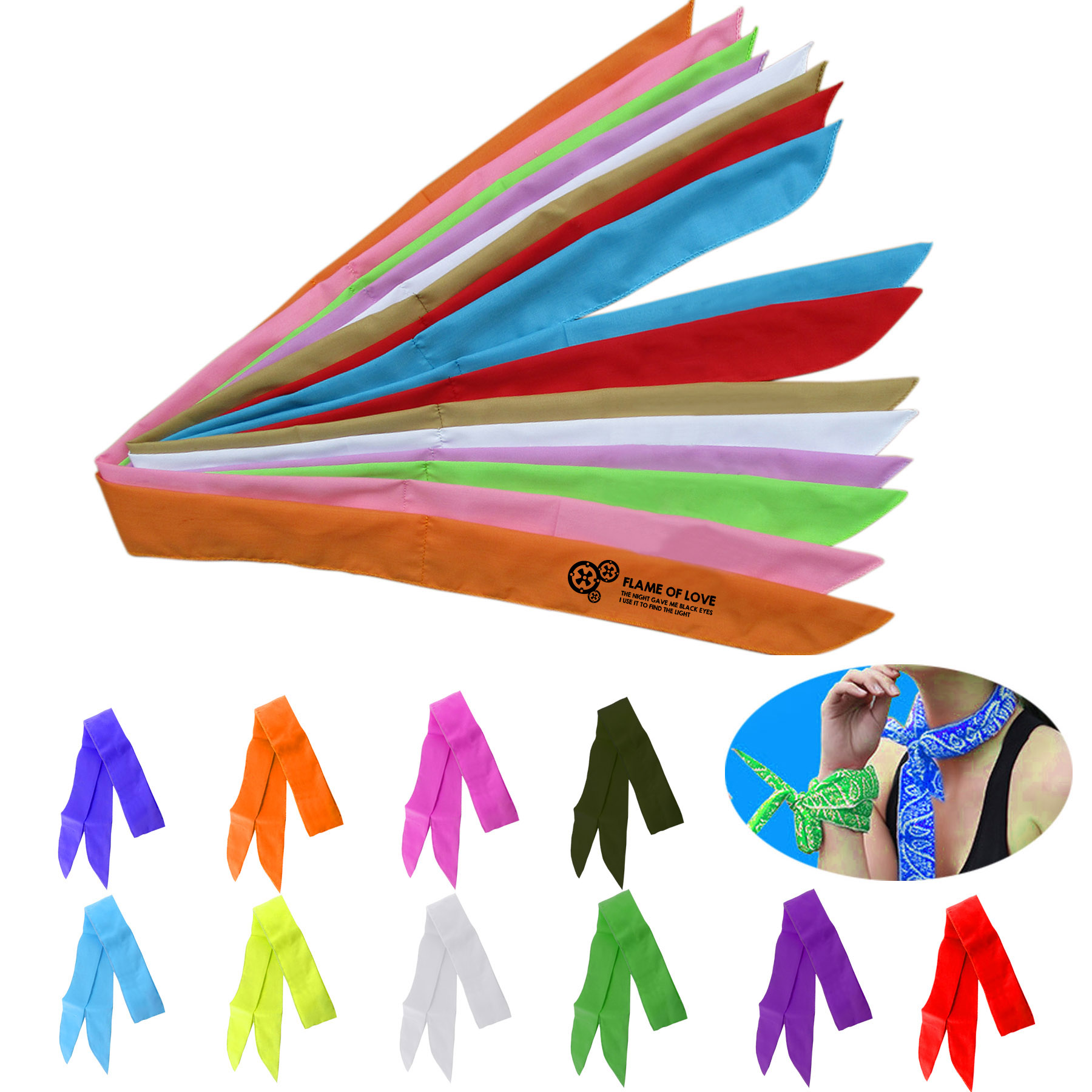 FlyFlyPromos - Neck Cooling Scarf Image 1 - Promotional Product